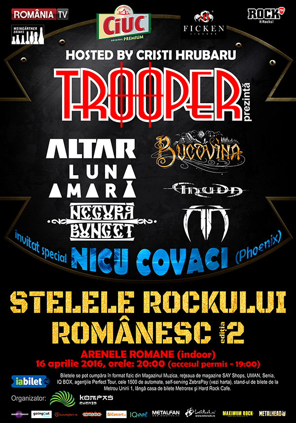 Bucovina cântă la Stelele rock-ului românesc – ediția a II-a